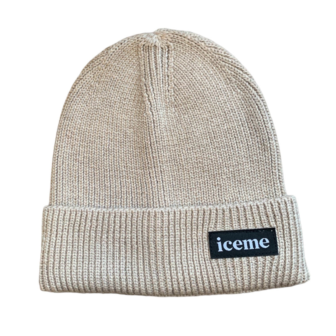 Iceme wool beanie- Beige