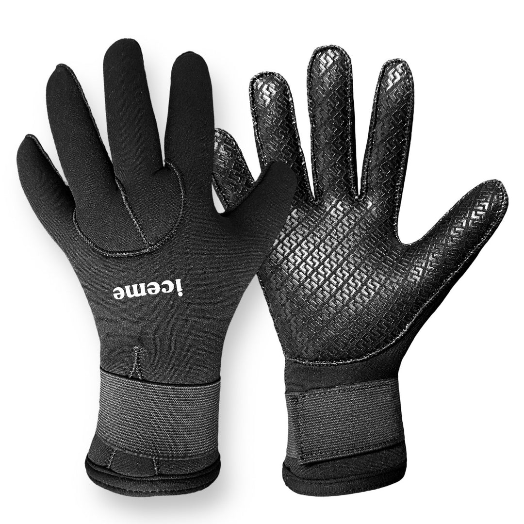 Neoprene gloves- Sort