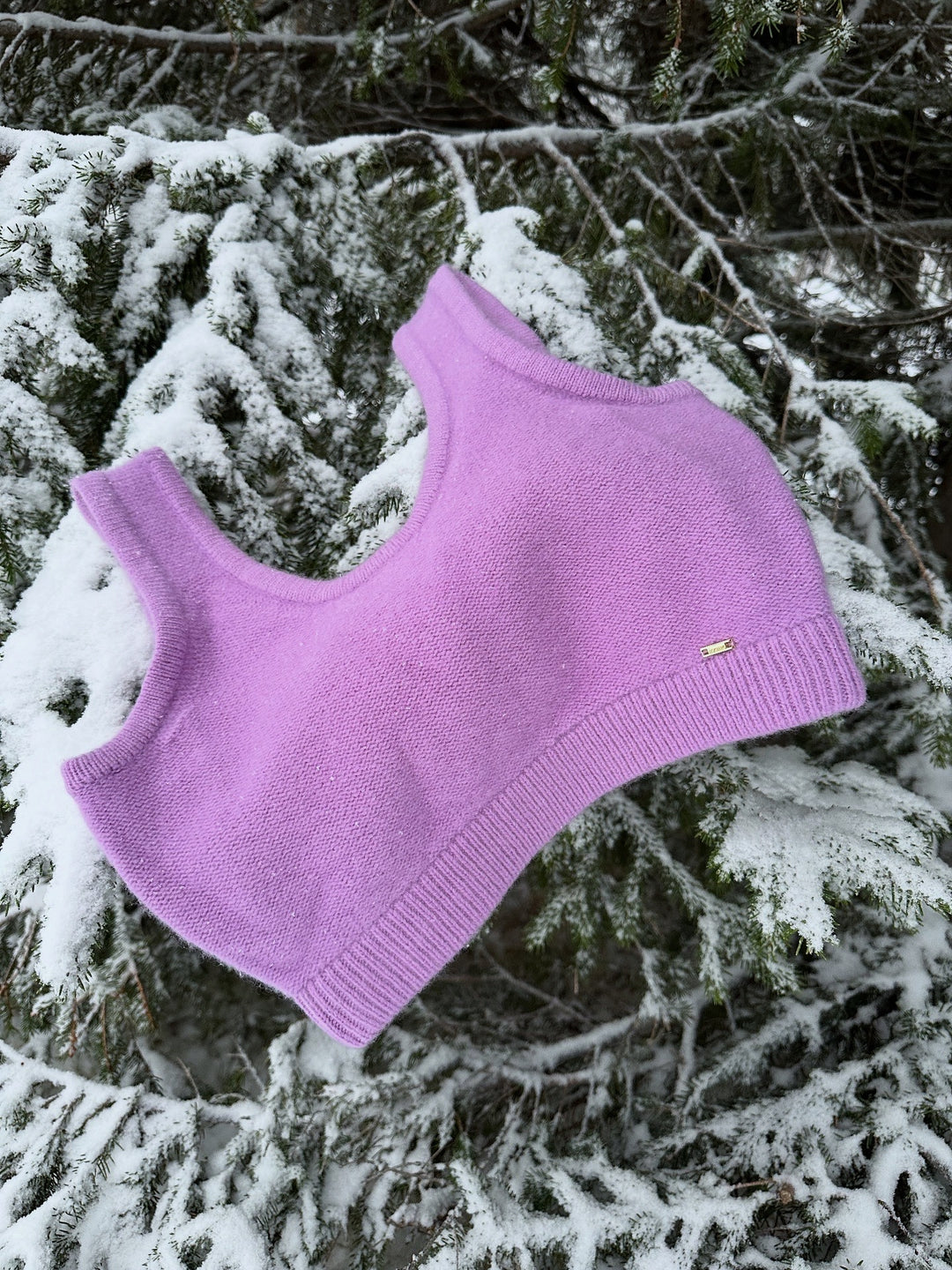 Loen Ull-bikini overdel - Lyng