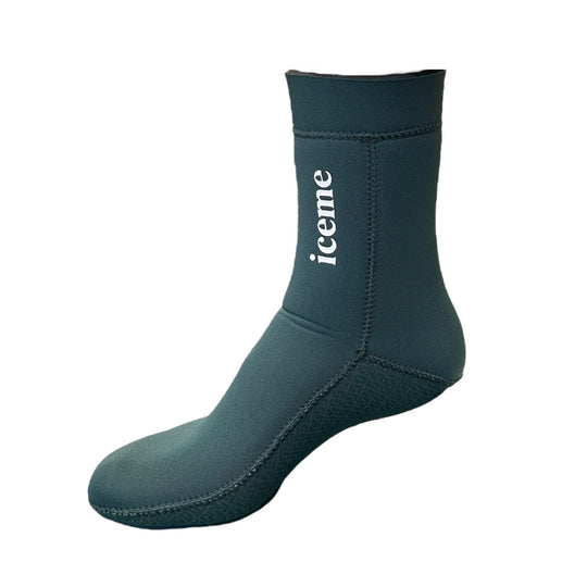 Isbadekit: hansker og sokker - Forest green