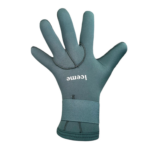 Isbadekit: hansker og sokker - Forest green