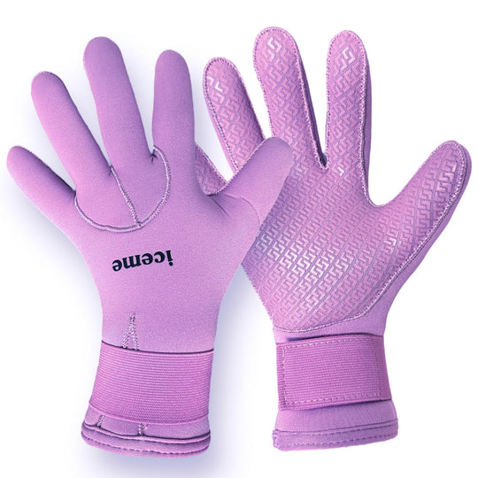 Neoprene gloves - Lilac