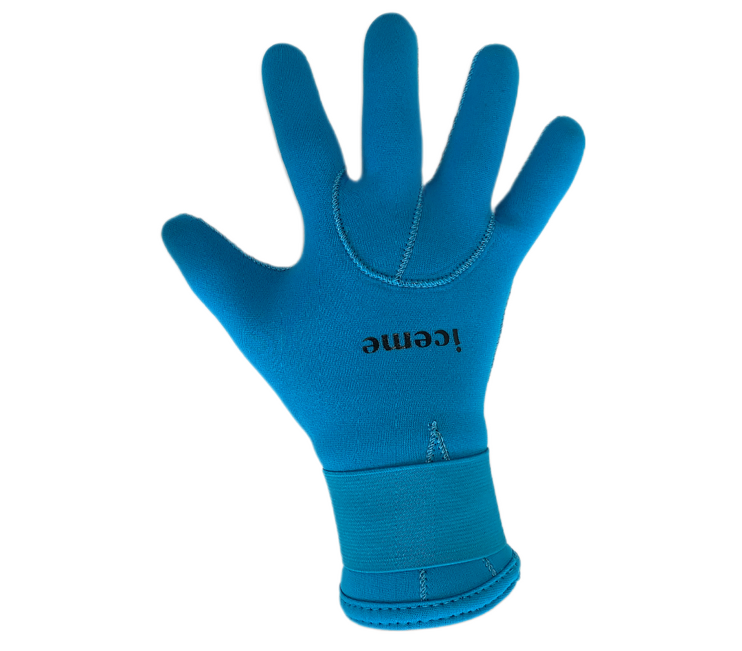Neoprene gloves - Azure Blue